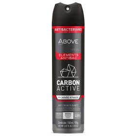 ABOVE Carbon Active - 48 Hours Elements Antiperspirant Deodorant Spray for Men - Mint, Mandarin