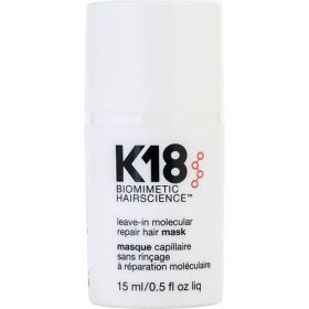 K18 by K18 LEAVE-IN MOLECULAR REPAIR HAIR MASK 0.5 OZ