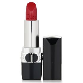 CHRISTIAN DIOR - Rouge Dior Couture Colour Refillable Lipstick - # 999 (Satin) C017200999 / 526586 3.5g/0.12oz