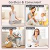 Breast Pump Hands Free, 3 Modes&9 Levels Wearable Pumps for Breastfeeding, Hand Free Breast Pump Portable of Comfortable Suction (2 Pack)