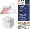 Non-Adherent Pads 4" x 4". Pack of 100 Non-Sterile Non-Woven Sponges for Wounds. Non-Linting Medical 4-ply Rayon/Poly Blend Dressings. Disposable Surg