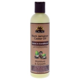 Black Jamaican Castor Oil Leave In Conditioner by Okay for Unisex - 8 oz Leave In Conditioner