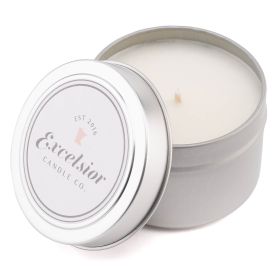 Lavender Vanilla Soy Candle (Color Red: 8 oz. tin)