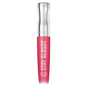 RIMMEL LONDON Stay Glossy Lip Gloss (Color: Ready to Flamingle)