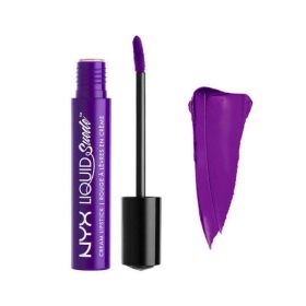 NYX Liquid Suede Cream Lipstick (Color: 10 Amethyst)