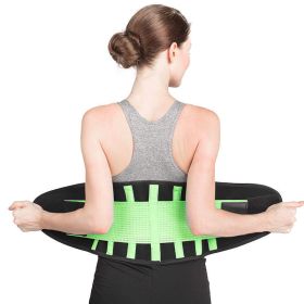 Neoprene Waist Trainer (Color: Green, Size: L)