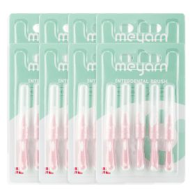 40 Counts Interdental Brush (Color Red: 0.7mm)