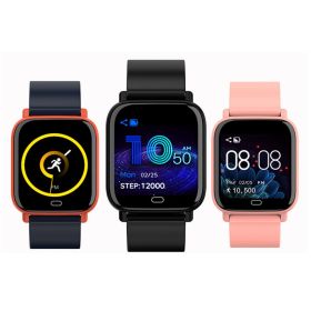 Smart Fit Multi Function Smart Watch Tracker and Monitor (Color: black)