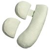 Pregnancy Pillows Adjustable Support Maternity Pillow Soft Side Sleeper Pregnancy Pillows Wedge Pillow with Detachable Pillow Cover