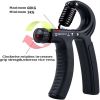 Hand Grip Adjustable Trainer Gripper Strengthener Gym Strength Exerciser Adjustable Heavy Gripper Fitness Hand Exerciser Grip Wrist Training Increase