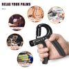 Hand Grip Adjustable Trainer Gripper Strengthener Gym Strength Exerciser Adjustable Heavy Gripper Fitness Hand Exerciser Grip Wrist Training Increase